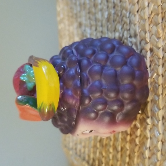 Vintage anthromorphic collectable jar. Whimsical candle. - Picture 2 of 10